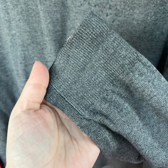 Greg Norman Long Sleeve Grey Zipper Zip Up Large - Picture 4 of 6